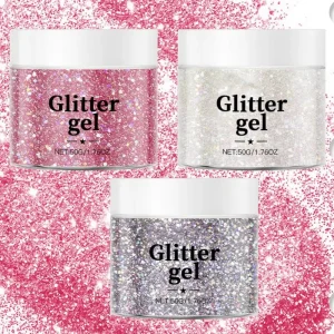 Glitter Hair & Body Gel, Natural