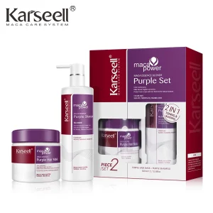 Purple Hair Mask & Shampoo, Blonde or Silver Gray Highlighted Hair